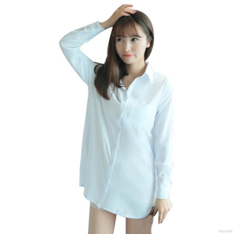 Đầm ngủ dạng sơ mi xinh xắn quyến rũ cho nữ