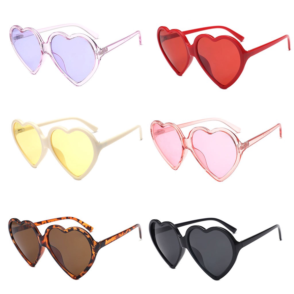 Kính mát hình trái tim chống tia UV400 | BigBuy360 - bigbuy360.vn