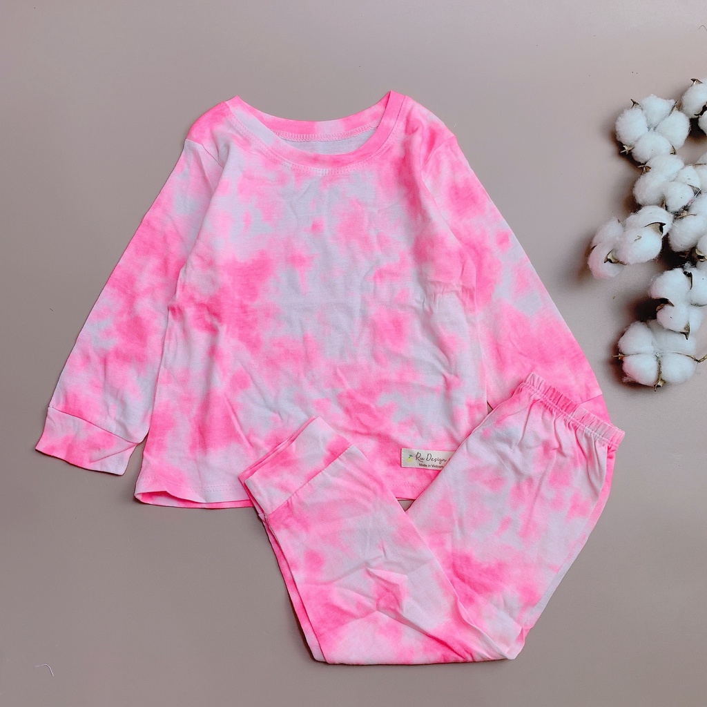 Bộ cotton loang màu Ru Design BG 2-7y - Bảng màu 1