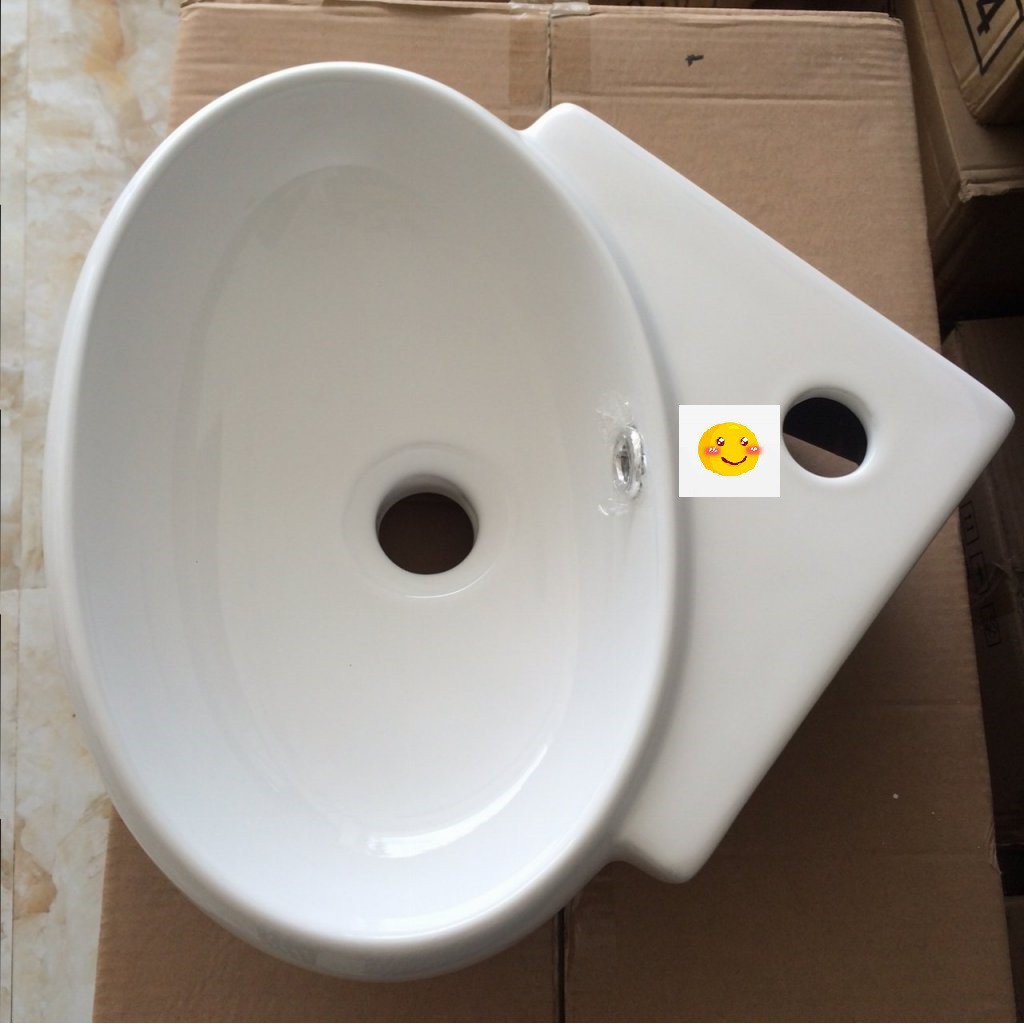 Chậu rửa mặt lavabo góc treo tường (thanh lý nghỉ bán giá rẻ)