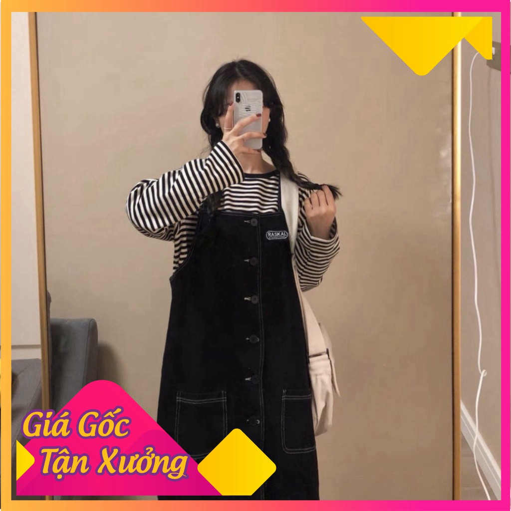 VÁY YẾM CHỈ NỔI FORM RỘNG CÁ TÍNH MIX ĐỒ CHẤT - SET YẾM DẬP CHỈ TAY LỠ [Sales]