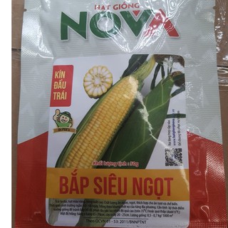Hạt giống ngô siêu ngọt vàng ( bắp mỹ ) - 1 gói 50gram