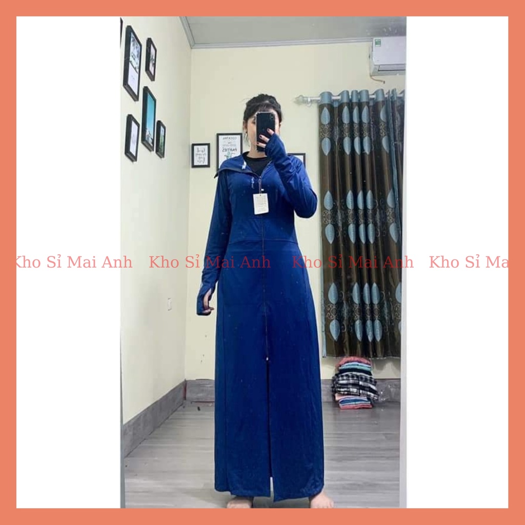 Áo Chống Nắng Nữ Toàn Thân Hai Lớp Thông Hơi Thoáng Mát Cao Cấp | BigBuy360 - bigbuy360.vn