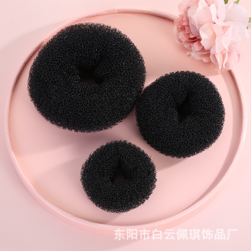 Độn tóc phồng tròn củ tỏi hỗ trợ búi tóc B02