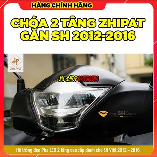 ZHI.PAT - Đèn LED 2 Tầng Sh Việt 125/150 2012 - 2016 và SH Ý 150 (2009 - 2012 Đã Lên Đầu Kiểu Ý) Chính Hãng