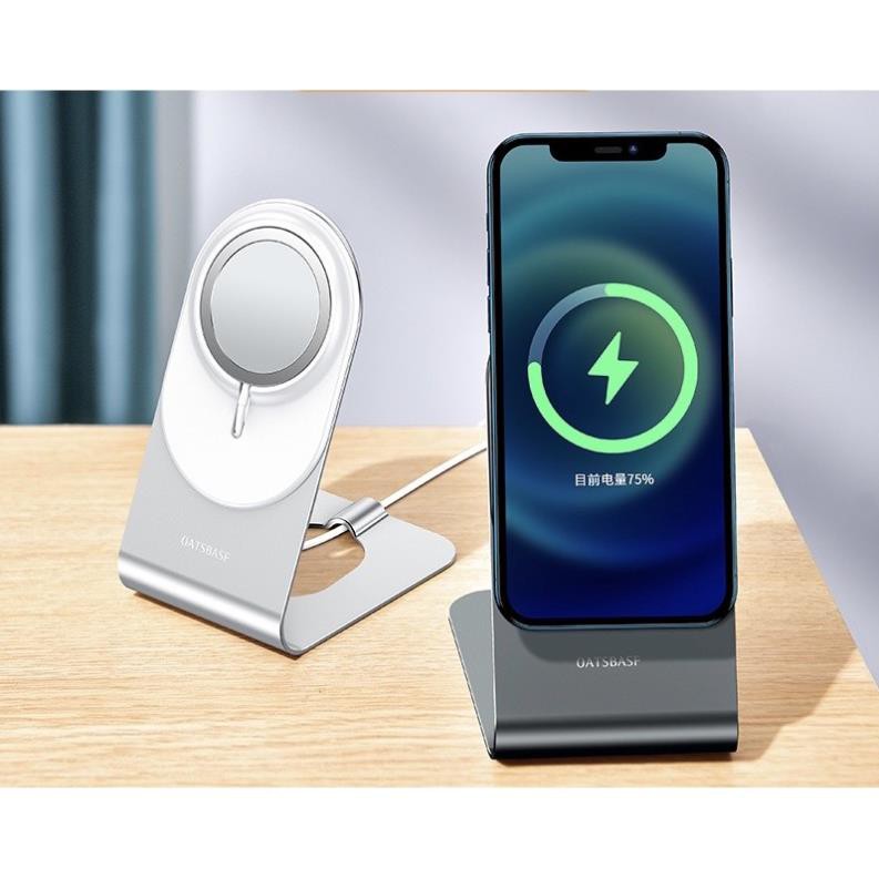Đế Sạc IP 12 Nhôm Nguyên Khối Cao Cấp