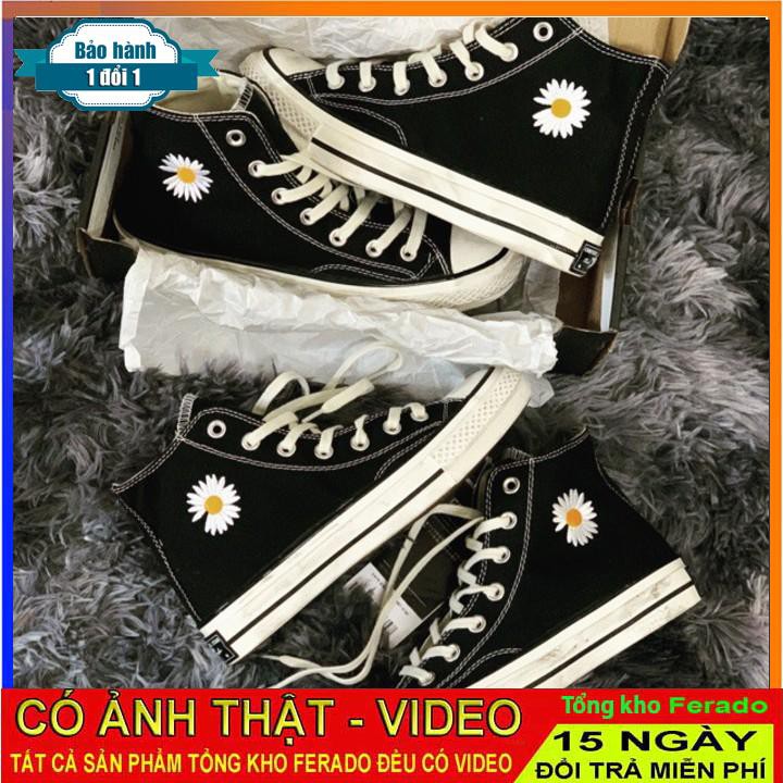 [ xả kho ] MiD  Giày Cv hoa cúc - A rồng (Ảnh thật)
