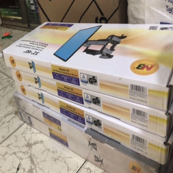 GIÁ TREO TIVI NB P5P6  - Khung treo cao cấp xoay 360 NB P5P6