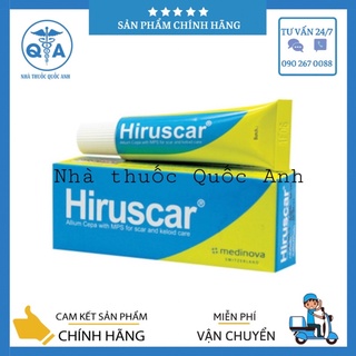 [CHÍNH HÃNG] Gel mờ Sẹo, Giảm Mụn Hiruscar hiệu quả (tuýp 5g)