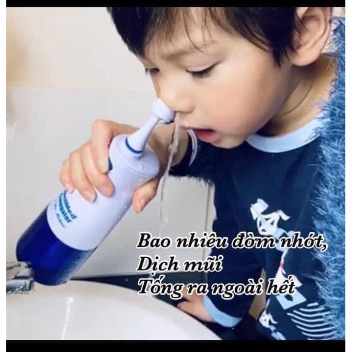 Máy rửa mũi Neilmed Mỹ mẫu mã mới tặng 30 gói muối sạch chính hãng