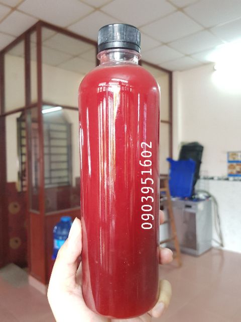 50 chai Rỗng 500ml Kèm Nắp Đen