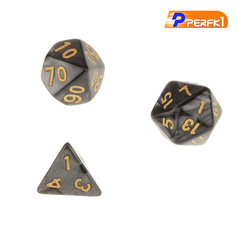 Set 7 Viên Xúc Xắc Đa Diện 16mm Dnd Mtg