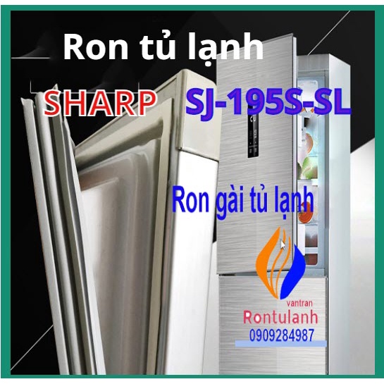 Ron tủ lạnh sharp model SJ-195S-SL