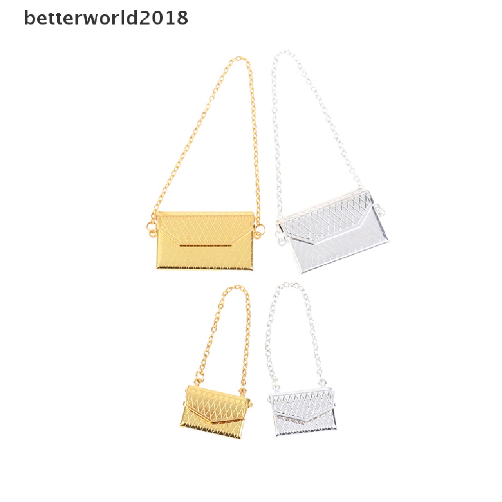 Túi xách tay bằng kim loại thời trang 2018 1 / 12 xinh xắn cho búp bê