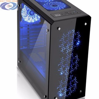 Vỏ Case SAMA AURORA BLACK Tặng 3 fan LED