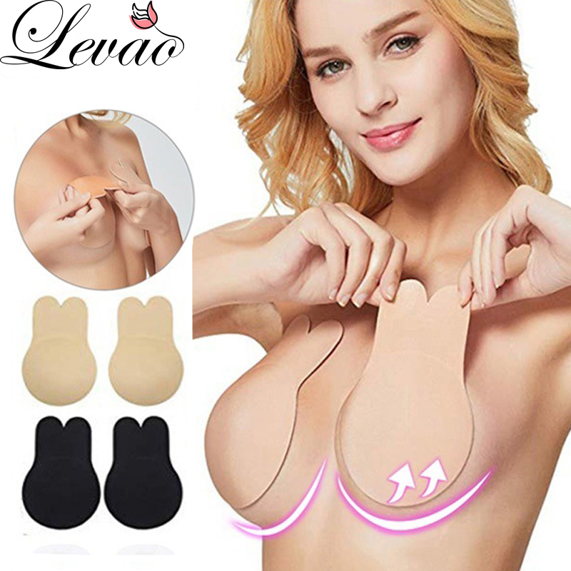 Cặp miếng dán ngực Levao chất liệu silicon vô hình tiện dụng c thumbnail