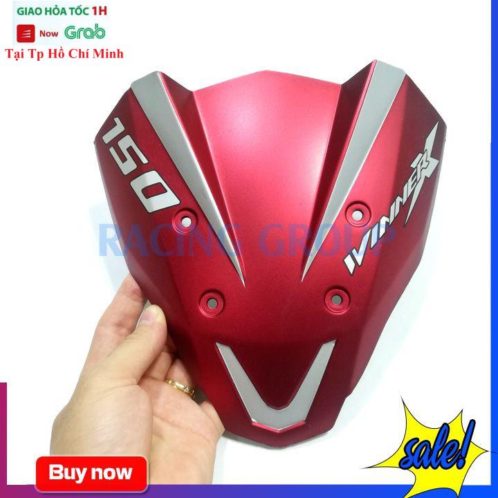 Mão Winner X Mão Sừng Mẫu Mới Và Các Loại Ốc Đi Kèm - Màu Đỏ Đậm