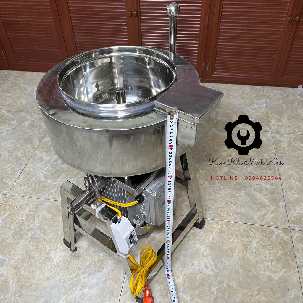 Máy xay giò chả, xúc xích công nghiệp 3KG, Máy xay đa năng có khay đá mô tơ Toàn Phát dây đồng 2.2KW