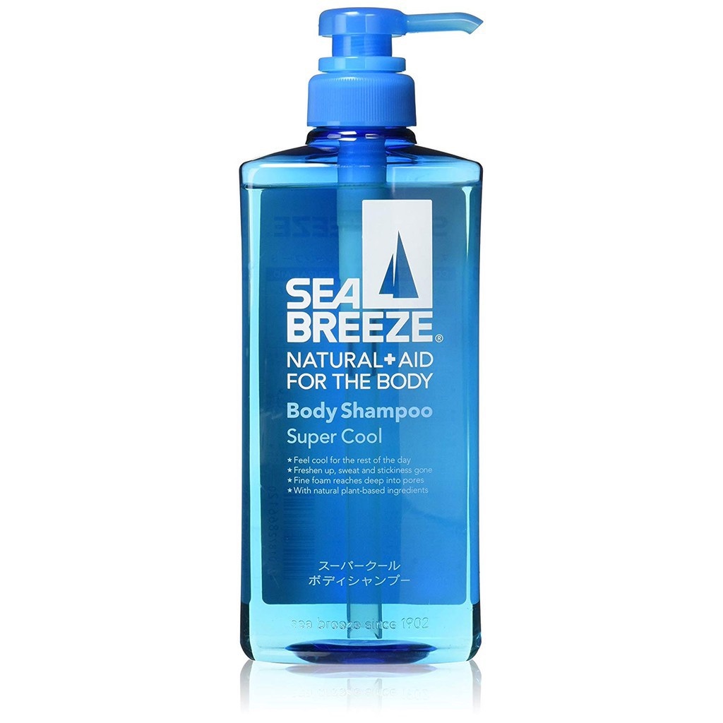 [Hàng Nhật Nội Địa] Sữa tắm bạc hà siêu mát lạnh Sea Breeze - Shiseido