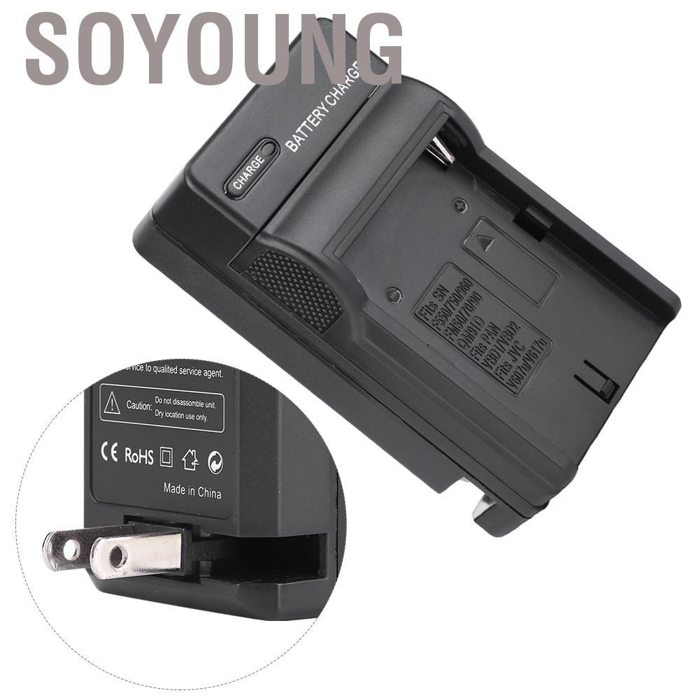 [Hàng tồn kho] Bộ Sạc Pin Lithium 100v-240v Np-F550 / F750 F970