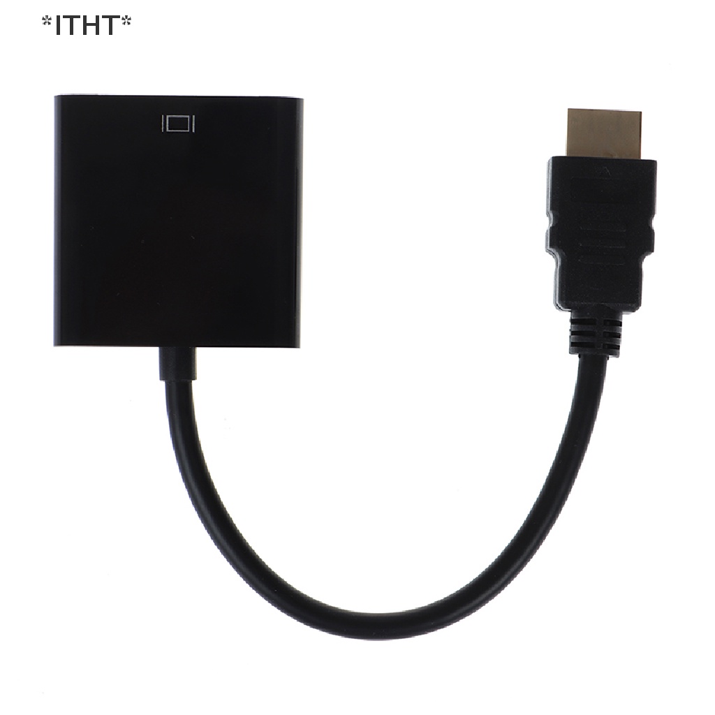 Cáp ChuyểN ĐổI HDMI Sang VGA MàU Đen Cho MàN HìNh MáY ChiếU / MáY ChiếU