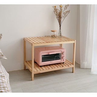 Kệ Gỗ Lắp Ghép Đa Năng 2 Tầng Hình Chữ Nhật