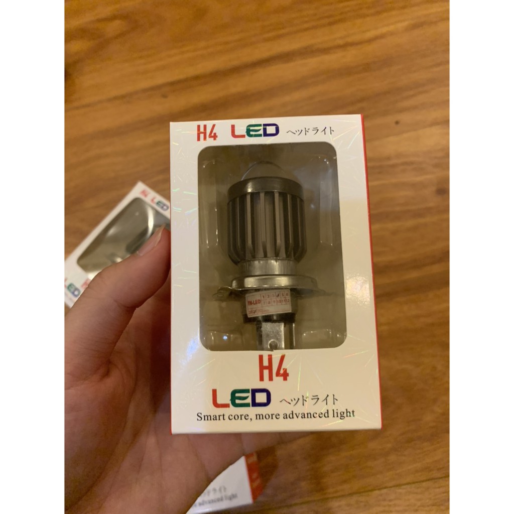 [RẺ VÔ ĐỊCH]LED H4 BI CẦU COS VÀNG PHA TRẮNG