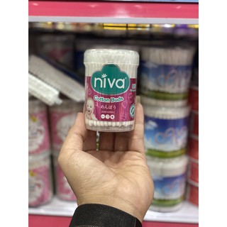 Tăm bông sơ sinh Niva hộp 150 que