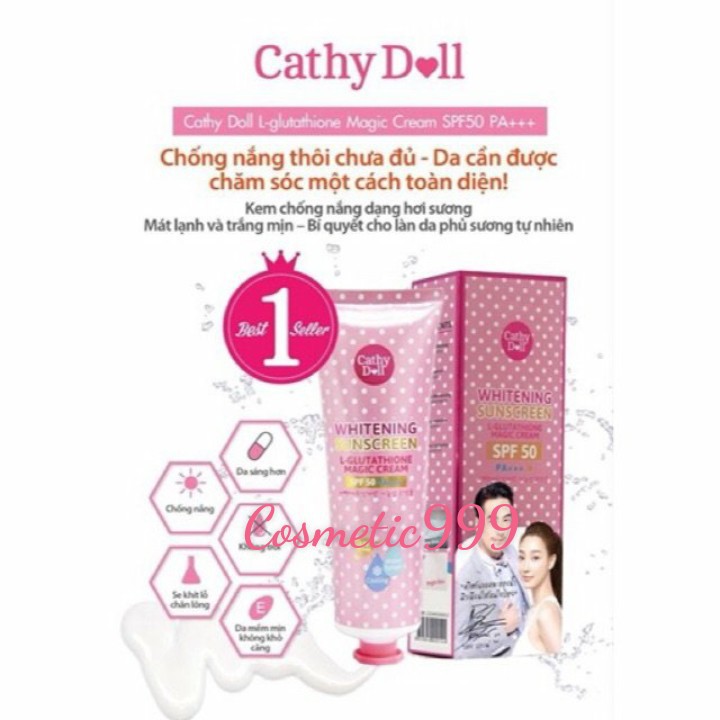 (Auth 100%)Kem chống nắng Cathy Doll Whitening Sunscreen