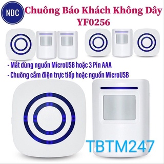 Chuông báo khách chống trộm hồng ngoại