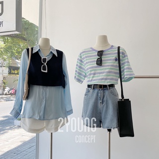 Quần short jeans ngố [2YOUNG] Q680 (ảnh thật)
