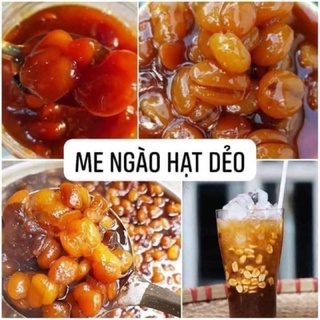 ME NGÀO HẠT DẺO HŨ 500gr ( Có tặng kèm gói Đậu )