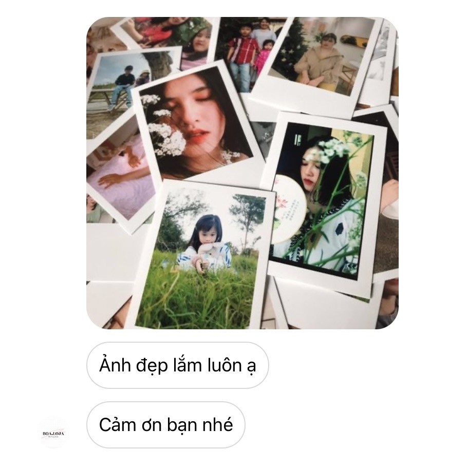 [IN GẤP] In Ảnh Polaroid Vuông nhiều kích thước Giá từ 2k Theo Yêu Cầu