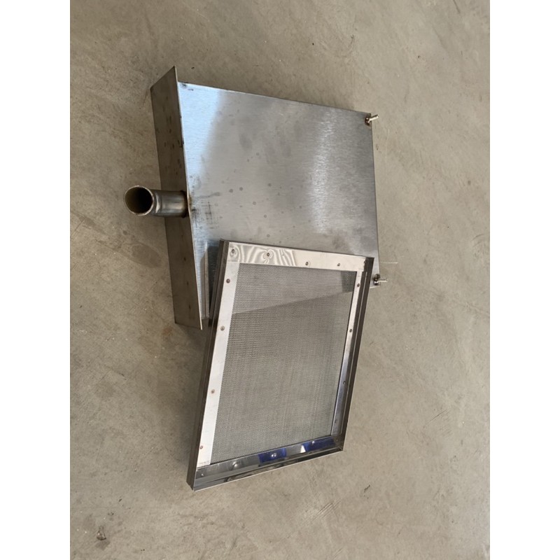 Combo Khay và Lưới lọc 24x20cm cho máy ép mía