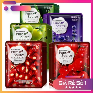 1 miếng Mặt nạ giữ ẩm làm sáng da Pure Source-images