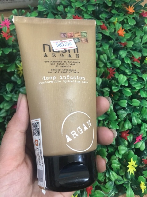 DẦU HẤP PHỤC HỒI VÀ CHĂM SÓC TÓC NASHI ARGAN ITALY