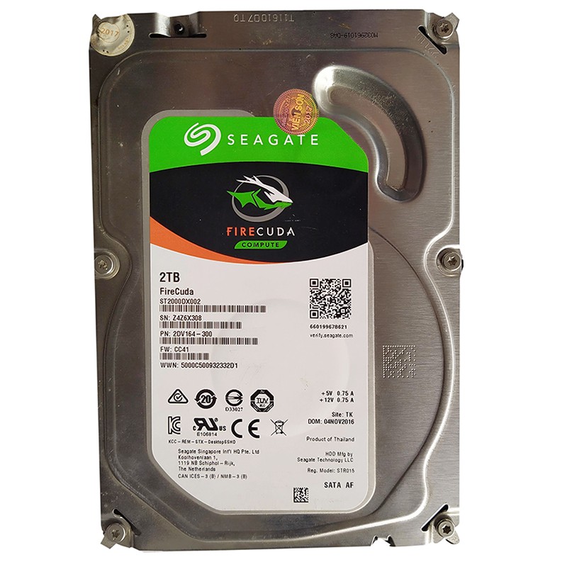 Ổ Cứng Cũ HDD 2TB FIRECUDA Tốc Độ Quay 7200