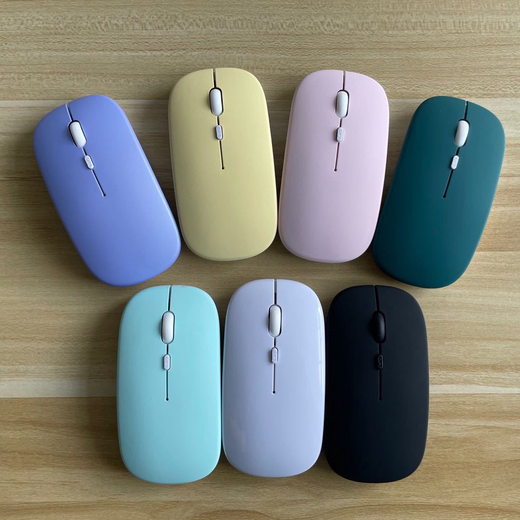 Chuột không dây Bluetooth XM-06 Pin sạc kết nối Bluetooth và 2.4G Pin dùng 30 ngày