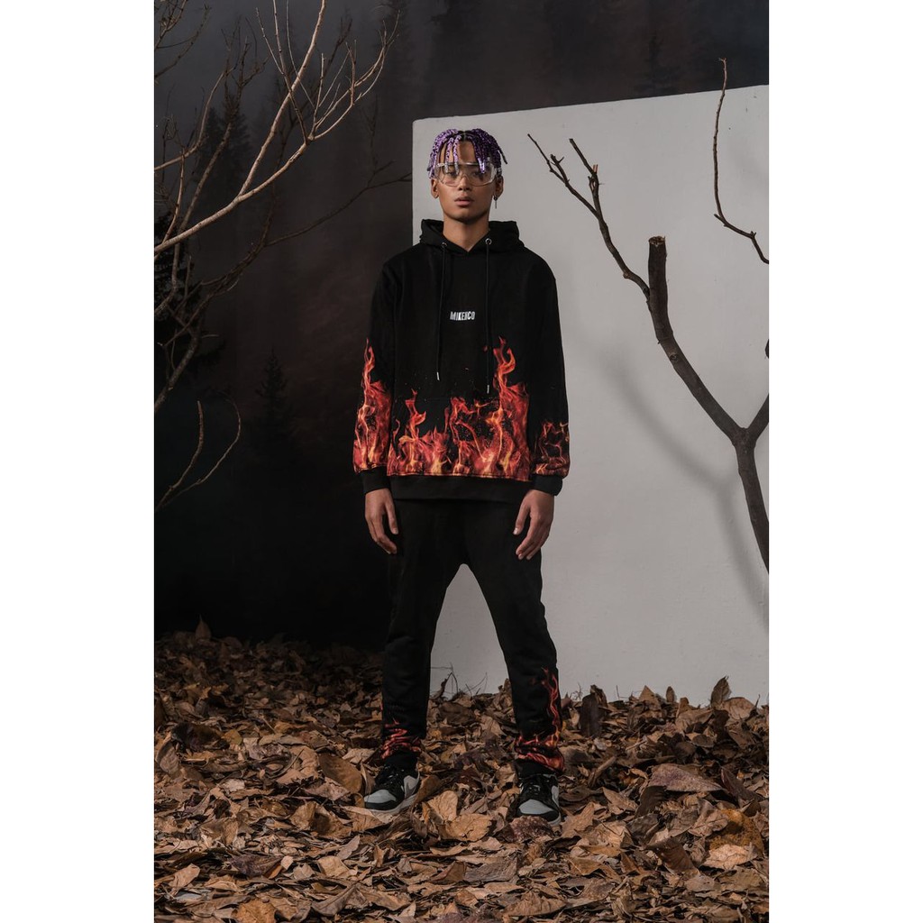 Áo nỉ MIKENCO Fire hoodie