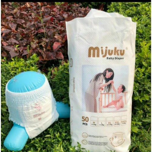 Bỉm quần Mijuku /size M,L,XL,XXL,XXXL/ 1 bịch có 50 miếng/ giá siêu rẻ