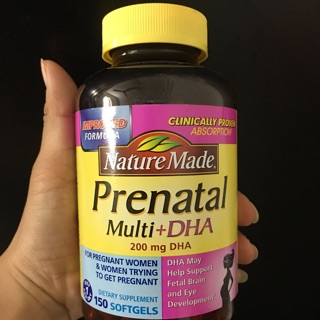 Thuốc bầu Mỹ nature made ( hàng air có bill)