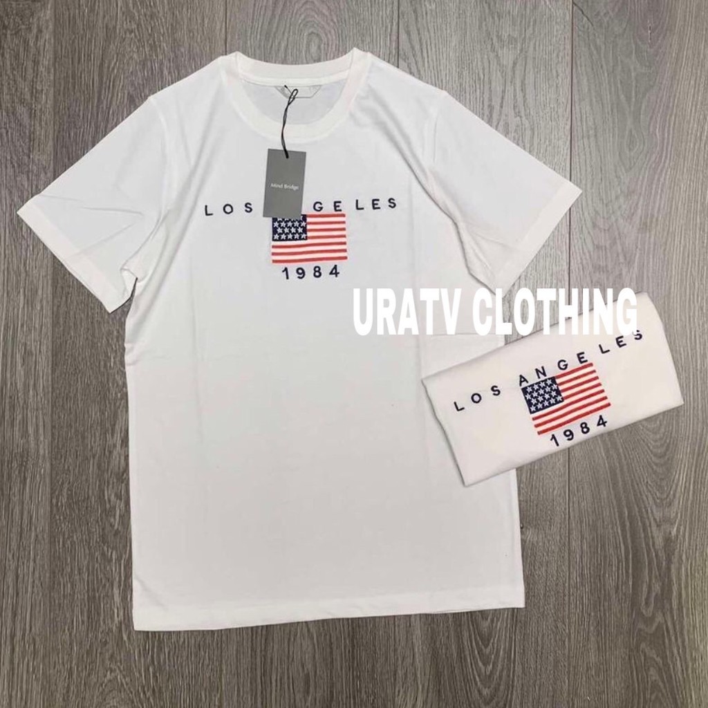 [FREESHIP - ẢNH CHÍNH CHỦ] Áo thun Mindbridge THÊU LÁ CỜ 160