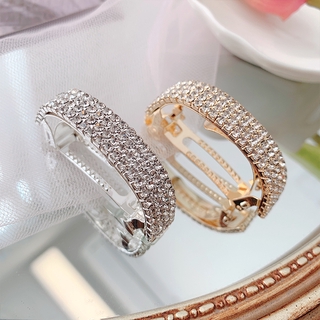  Kẹp tóc tròn đính đá tinh tế 2021