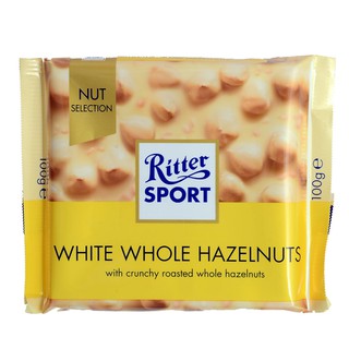 SOCOLA TRẮNG NHÂN HẠT DẺ RITTER SPORT 100G