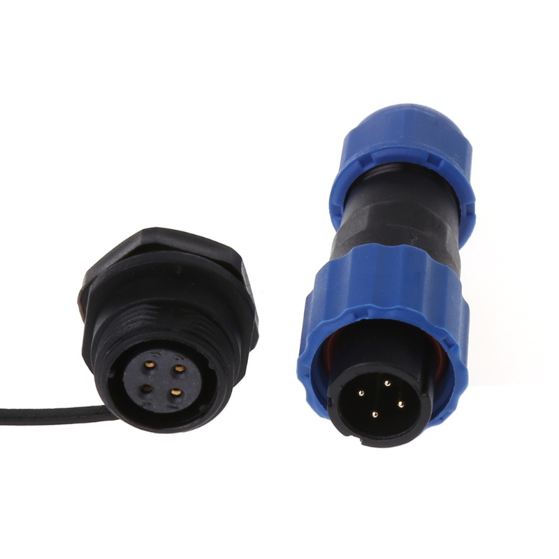 Ổ Cắm Điện Chống Thấm Nước IP68 SP13 1Pin 2Pin 3Pin 4Pin 5Pin 6Pin 7Pin Connec