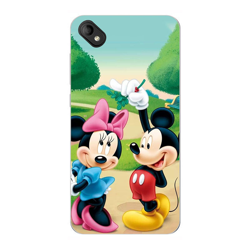 Ốp Điện Thoại Silicon Mềm In Hình Chuột Mickey Cho Wiko Sunny 2 Plus / Wiko Sunny 2 Plus