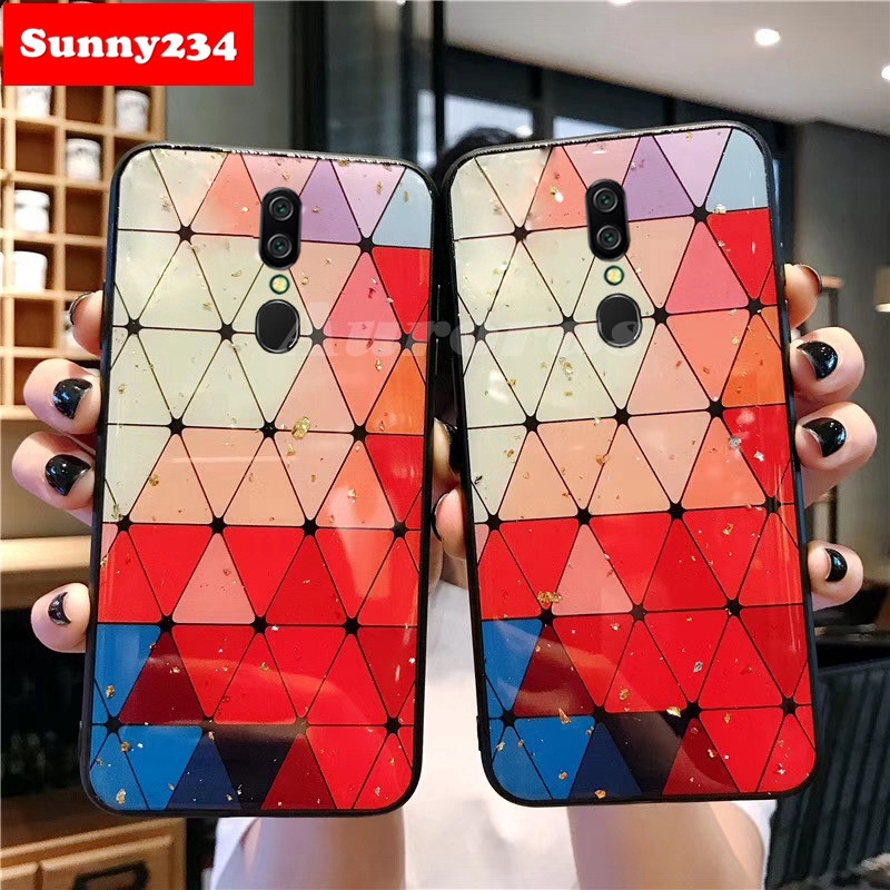 Shiny Gold Foil Phone Soft Case OPPO A52 A92 A92S A5 A9 A5S A7 A12 A31 2020 Case Realme C11 X50 6 3 5s 5i 5 Pro C3