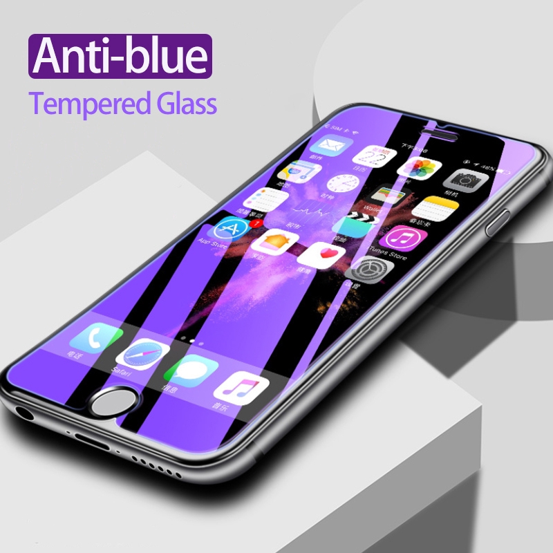 Kính cường lực chống ánh sáng xanh dành cho iPhone 6 / 6S 7 8 Plus X XS XR XS Max