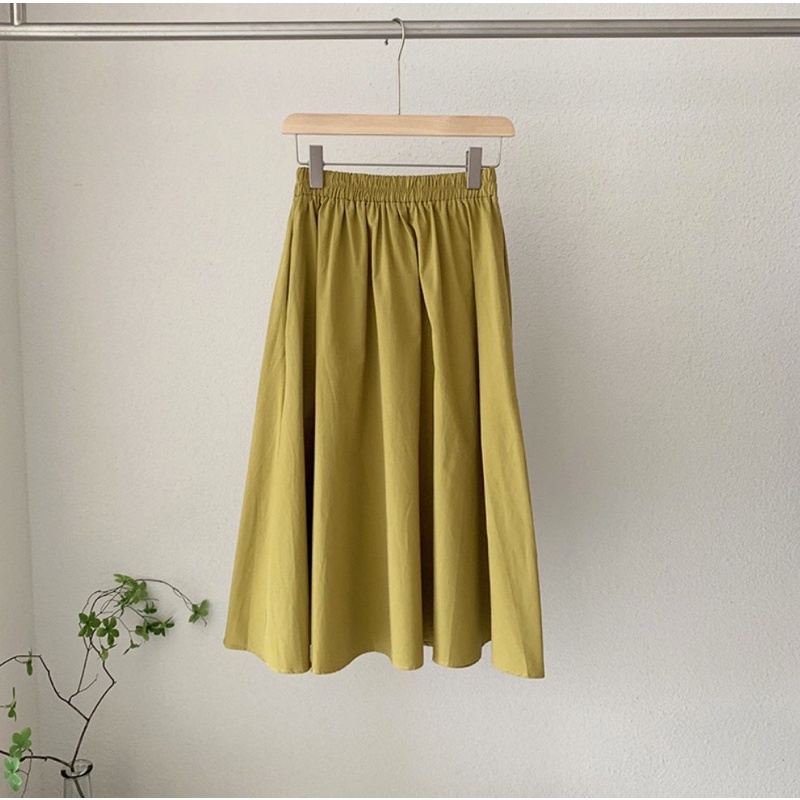 Chân váy kaki thô mềm freesize nhiều màu