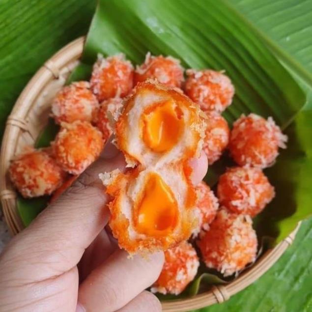 Viên Hải Sản Sốt Phô Mai - Mayonnaise - Cá Viên Chiên 500g